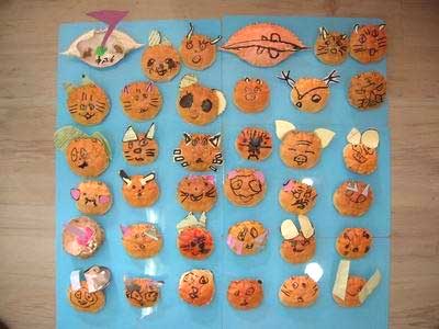 中班美术活动教案《螃蟹壳制画》